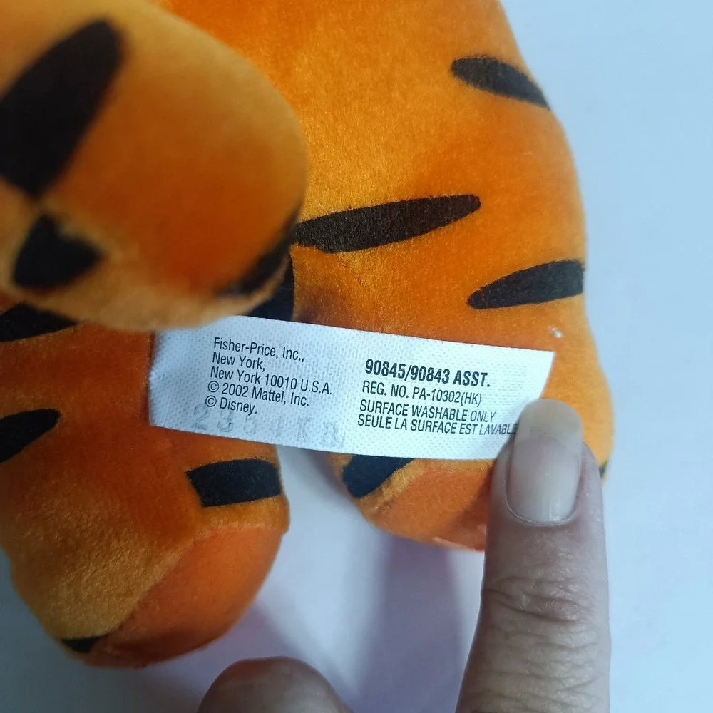 Vtg Disney Tigger Makin Melodies‎ 2002 Musical Plush Electronic Toy Tested/Works